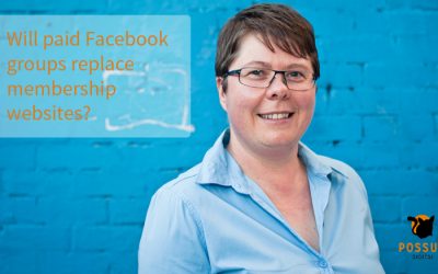 Will Facebook groups replace membership websites?